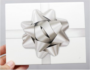 SilverTowne Gift Box with Silver Bow Box Sleeve